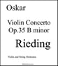 Violin Concerto in B minor Op.35 Orchestra sheet music cover